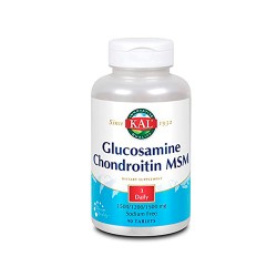 Glucosamine Chondroitin MSM- 90 Comprimidos - Kal