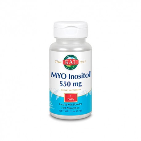 MYO Inositol 550 Mg - 57 Gramos. Apot Para Veganos.