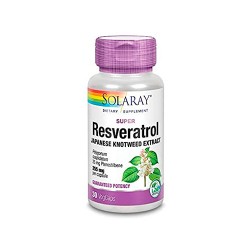 Super Resveratrol 250 Mg- 30 VegCaps. Apto Para Veganos