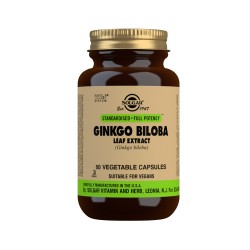 Ginkgo Biloba (60 cápsulas) Solgar