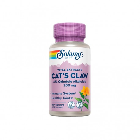 Cat's Claw "Uña de Gato" (30 cápsulas) Solaray