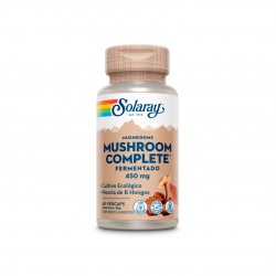 Fermented Mushroom Complete™-60 VegCaps. Orgánico. Sin Gluten. Apto Para Veganos Solaray