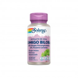 Ginkgo Biloba (60 cápsulas) Solaray