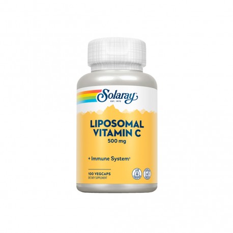 Solaray VITAMINA C 500 mg Liposomada de 100 cápsulas