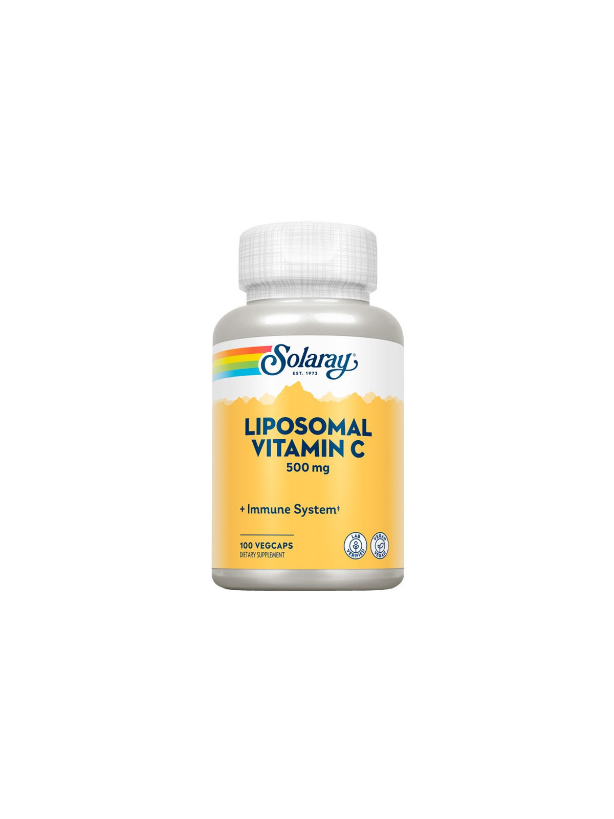 Solaray VITAMINA C 500 mg Liposomada de 100 cápsulas