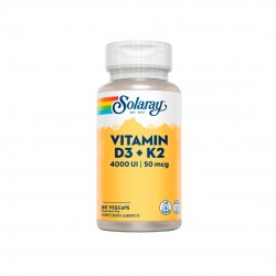 Vitamina D3 y K2 Solaray