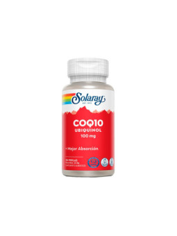 Coenzima Q10 Ubiquinol 100Mg 30 Perlas Solaray