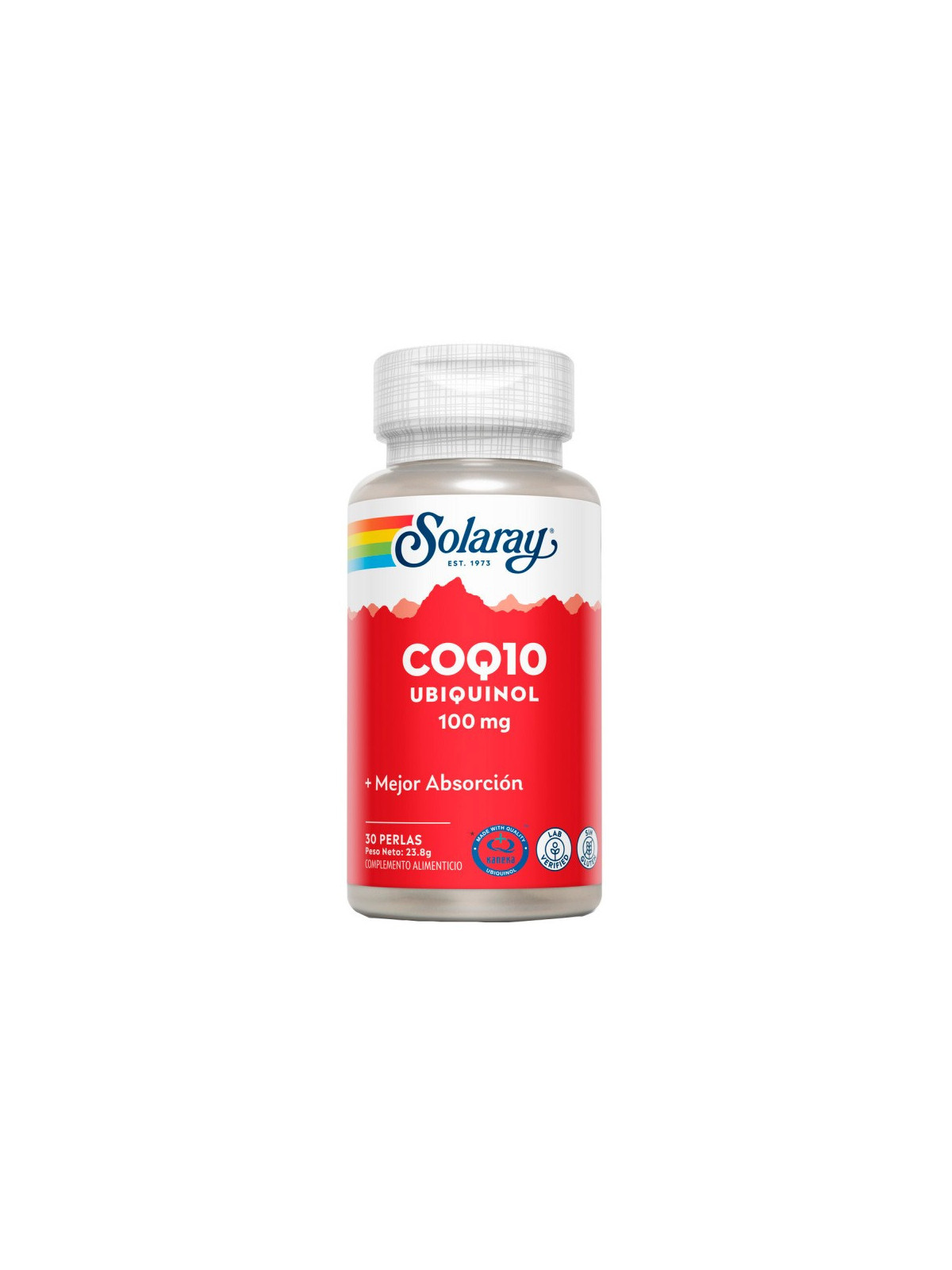 Coenzima Q10 Ubiquinol 100Mg 30 Perlas Solaray