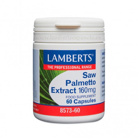 Saw Palmetto (60 cápsulas) 160 mg Lamberts