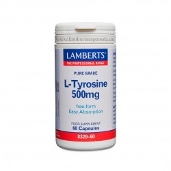 L-Tirosina 500 mg (60 cápsulas) Lamberts
