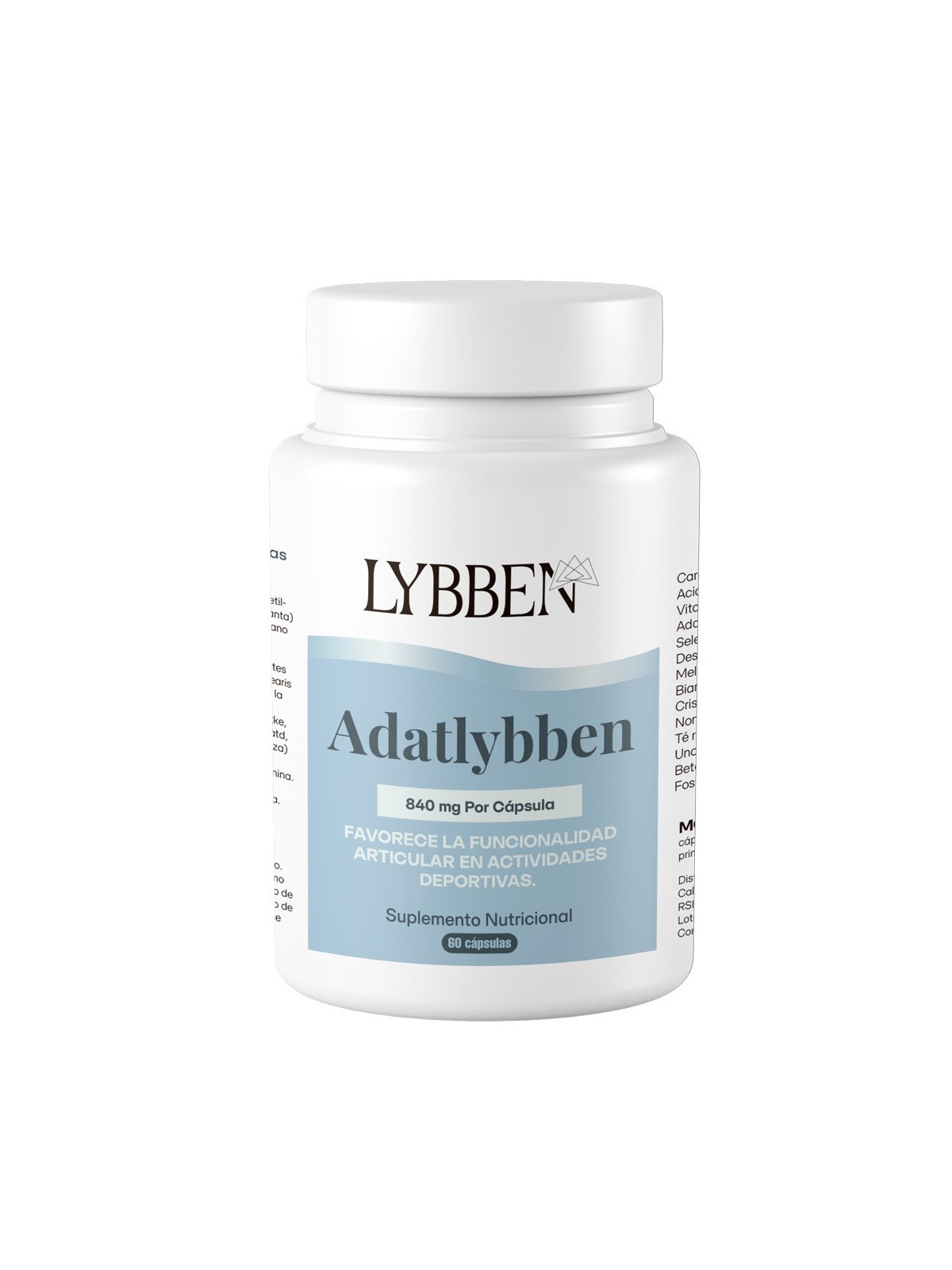 Lybben - Adatlybben (60 cápsulas de 840 mg)