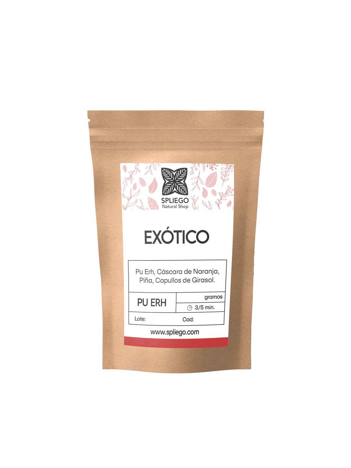 Té Rojo Pu erh Exótico