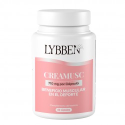 Lybben - CREAMUSC (60 cápsulas de 710mg)
