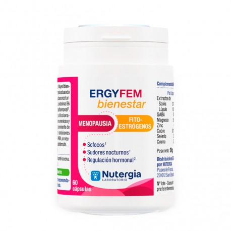 ERGYFEM Bienestar 60c Nutergia