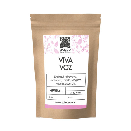 Infusión Viva Voz para la Garganta | Bienestar Natural en Spliego