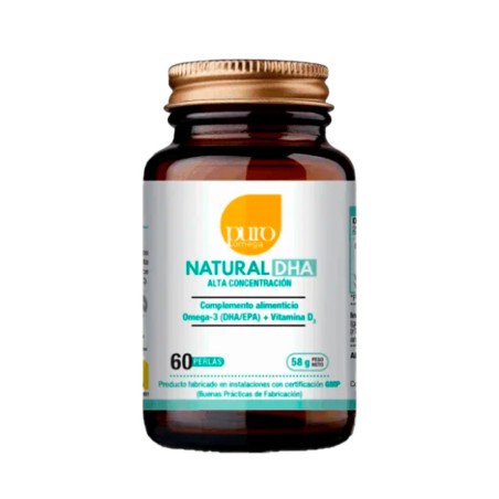 Natural DHA (180 perlas) Puro Omega