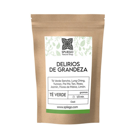 Té Verde y Blanco Delirios de Grandeza | Spliego