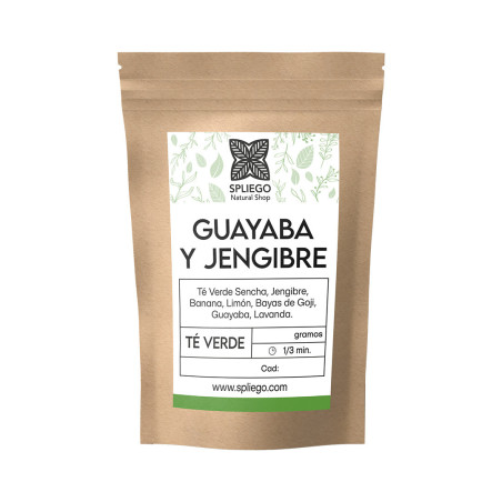 Té Verde Guayaba y Jengibre | Mezcla Tropical | Spliego