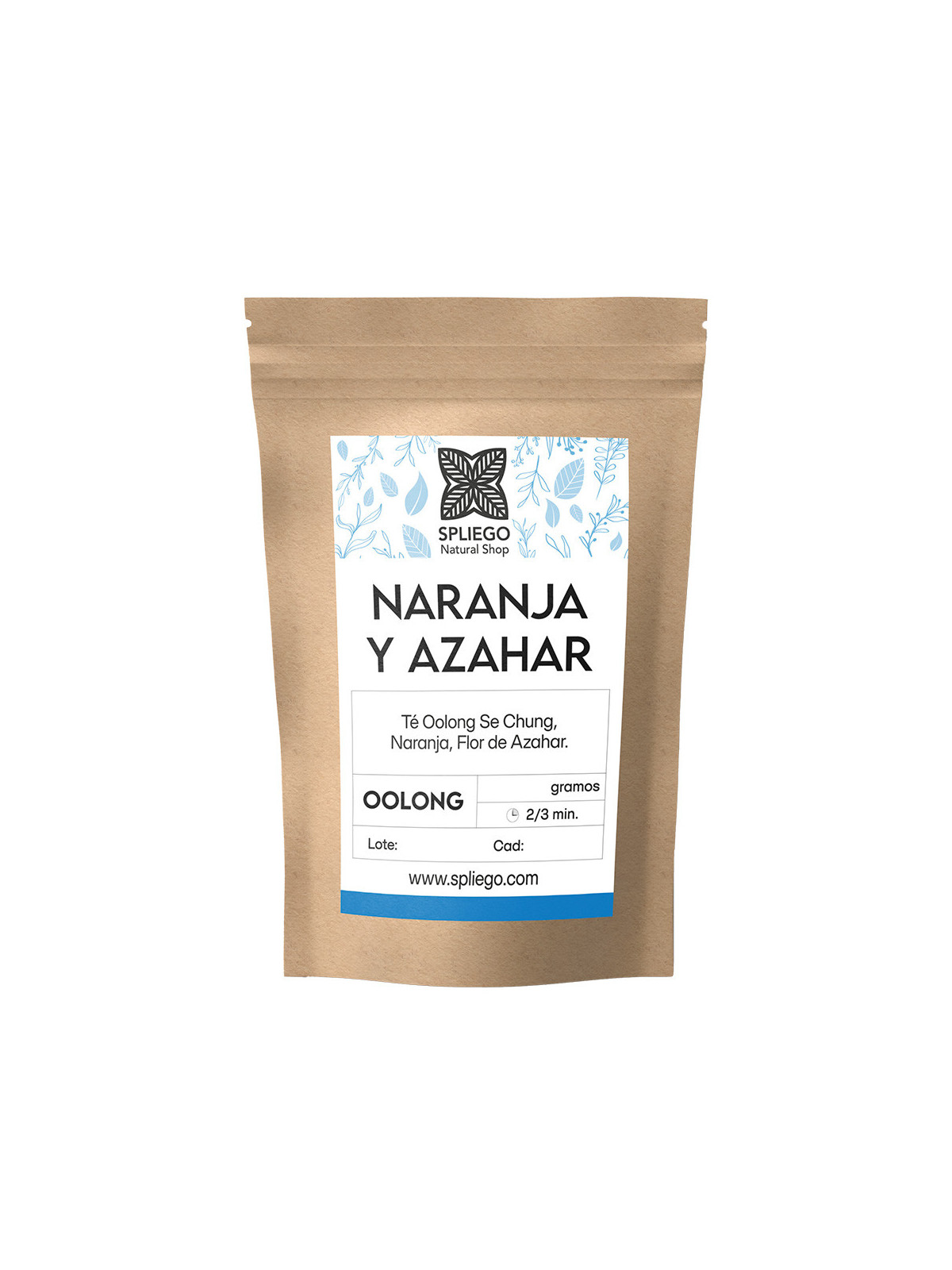 Té Oolong Naranja y Azahar | Energía Suave y Equilibrio Natural