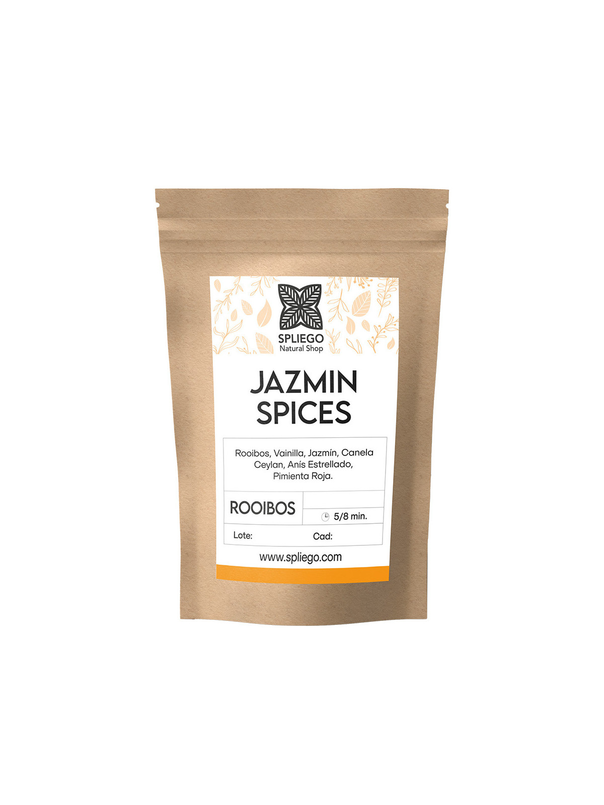 Rooibos Jazmín Spices | Infusión Especiada y Floral Sin Teína