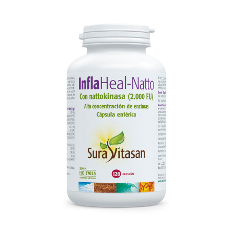 InflaHeal Natto 120 cápsulas | Inflamación y circulación