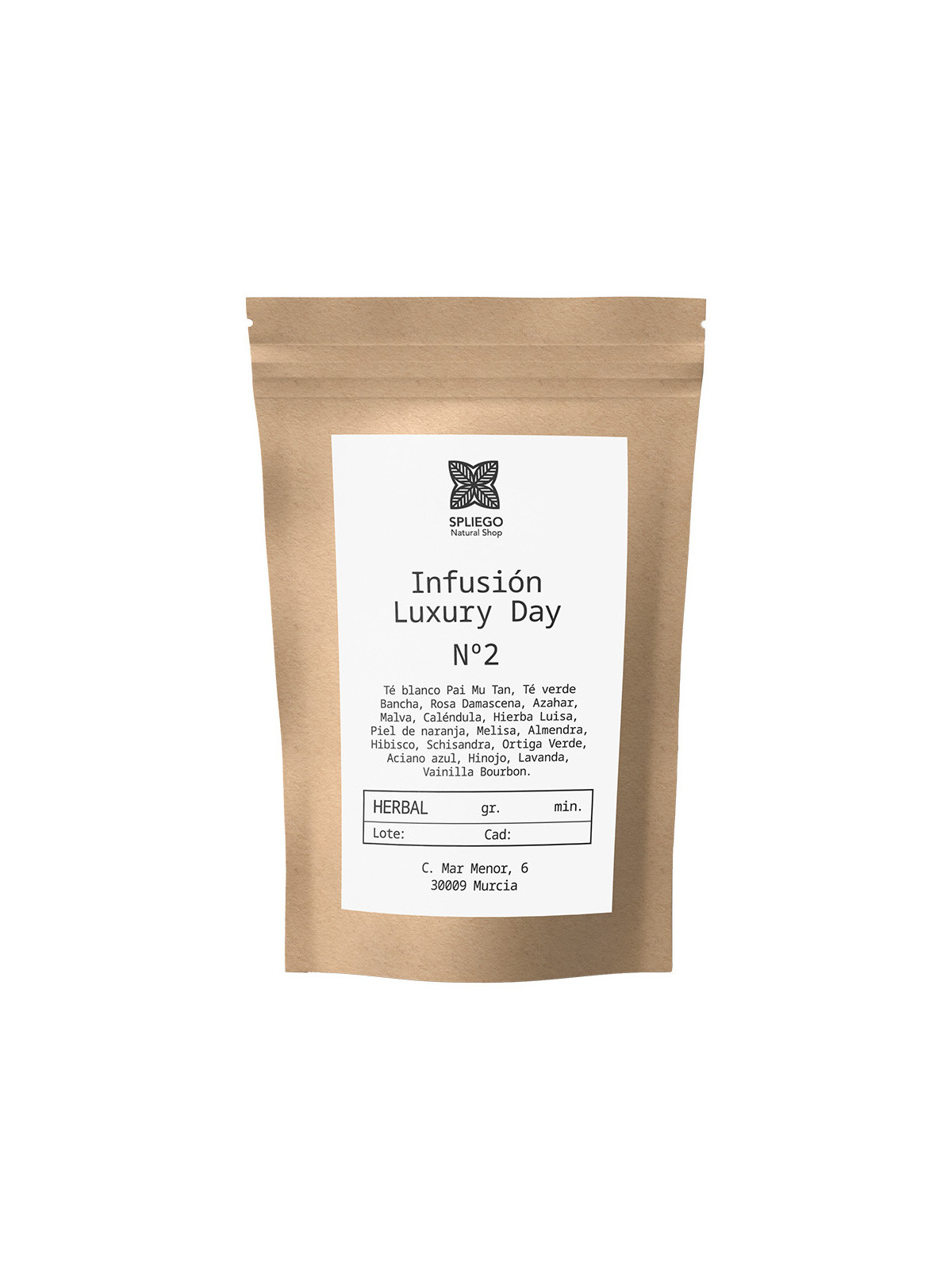 Herbal Luxury Day Nº2 by Spliego | Infusión Herbal Premium