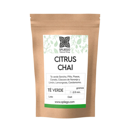 Té Verde Citrus Chai | Té Verde Especiado y Cítrico