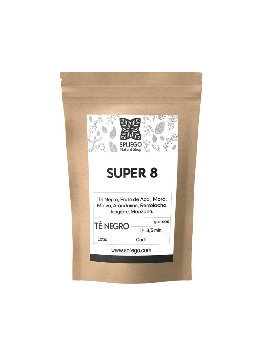 Té Negro Super 8 | Té Negro Intenso y Aromático