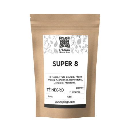Té Negro Super 8 | Té Negro Intenso y Aromático