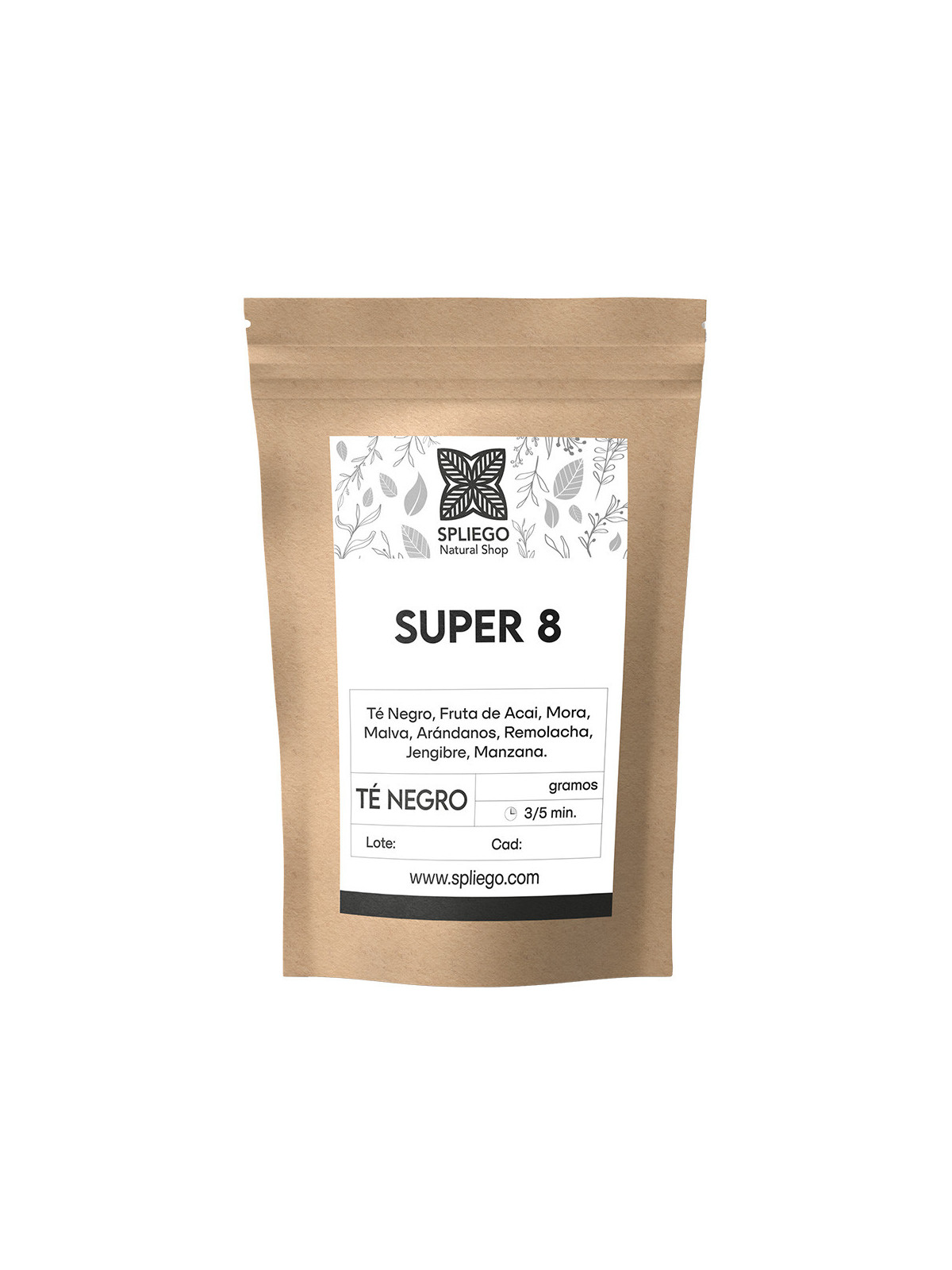 Té Negro Super 8 | Té Negro Intenso y Aromático