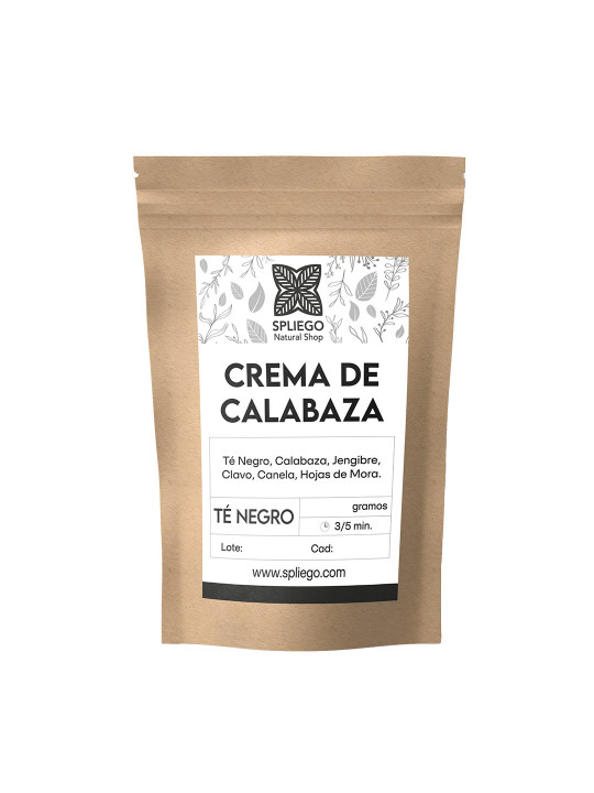 Té Negro Crema de Calabaza | Té Negro Cremoso y Especiado