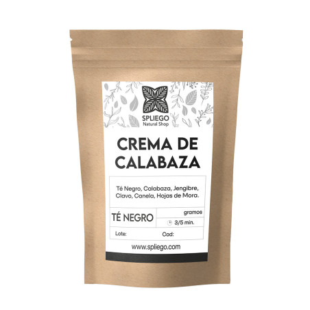 Té Negro Crema de Calabaza | Té Negro Cremoso y Especiado
