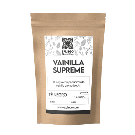 Té Negro Vainilla Supreme | Té Negro Aromático y Cremoso