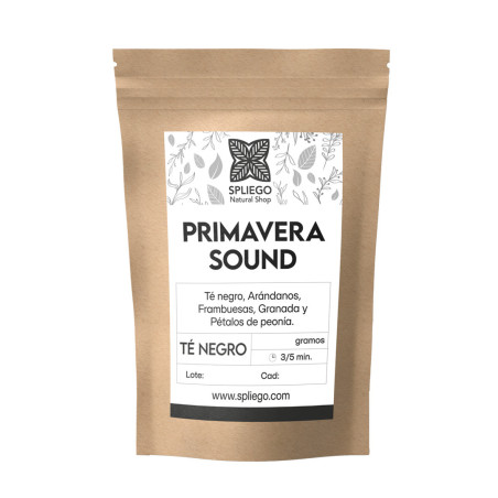 Té Negro Primavera Sound | Té Negro Aromático y Vibrante
