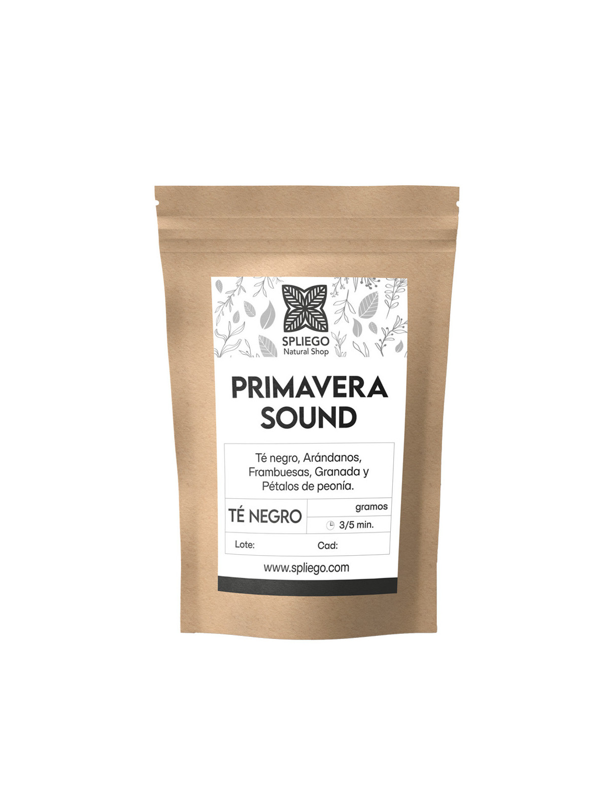Té Negro Primavera Sound | Té Negro Aromático y Vibrante
