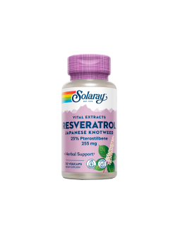 Super Resveratrol 250 Mg- 30 VegCaps. Apto Para Veganos