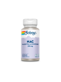 Solaray NAC 295 mg | N-Acetilcisteína y precursor del glutatión | Spliego