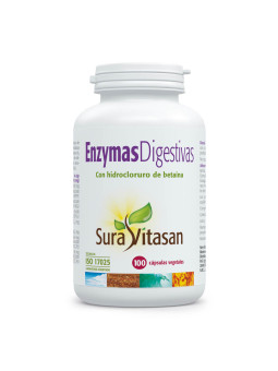 Sura Vitasan Enzymas Digestivas | Digestión de proteínas, grasas e hidratos | Spliego