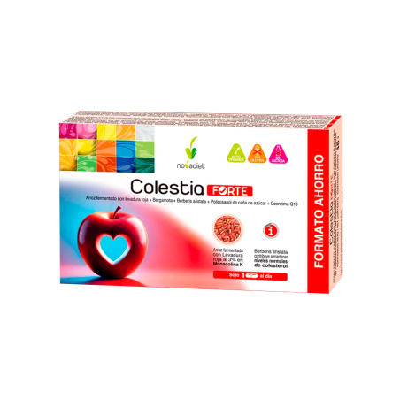 Colestia Forte Novadiet | Levadura Roja de Arroz y Coenzima Q10 | Spliego