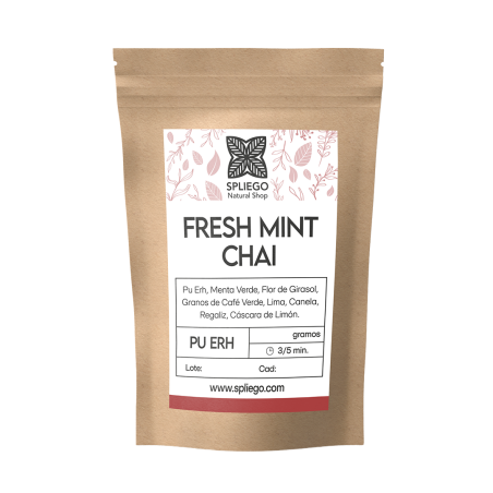 Pu Erh Fresh Mint Chai | Té Rojo con Menta y Lima – Spliego