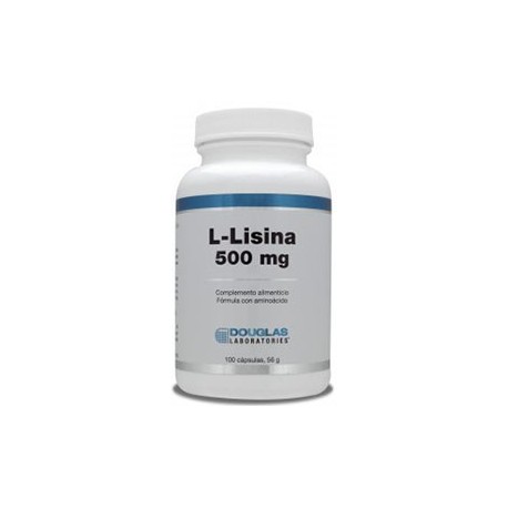 L-Lisina 500mg (100 cápsulas) - Douglas