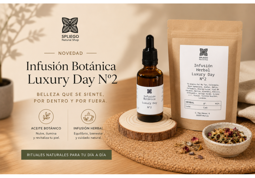 Infusión Botánica Luxury Day Nº2 + Infusión Herbal Luxury Day Nº2